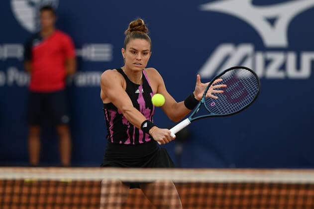 Maria Sakkari during Parma Ladies Open WTA250, Tennis Internationals in Parma, Italy, September 29 2022  Copyright: xAlessioxTarpinix xipa-agency.netx xLivexMediax 0