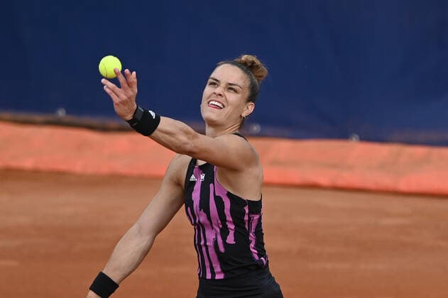 September 29, 2022, Parma, Italy: Parma, Italy, Tennis Club Parma, September 29, 2022, Maria Sakkari during Parma Ladies Open WTA250 - Tennis Internationals. Tennis Internationals - Parma Ladies Open WTA250, Parma, Italy  - ZUMAl164 20220929_zsa_l164_241 Copyright: xAlessioxTarpinix
