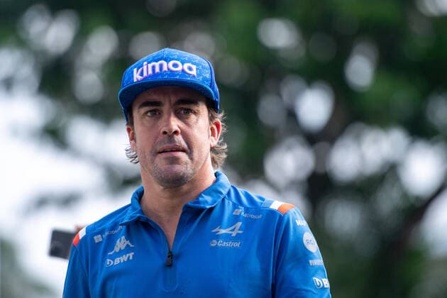 Fernando Alonso (ESP, BWT Alpine F1 Team 14), SIN, Formel 1 Grand Prix von Singapur, Marina Bay Circuit, Freies Training, 30.09.2022 SIN, Formel 1 Grand Prix von Singapur, Marina Bay Circuit, Freies Training, 30.09.2022 Singapur Copyright: xEibner Memmlerx EP_MMR