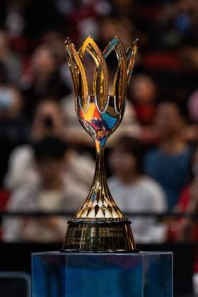 FIBA Womens World Cup 2022 - China v United States The trophy during the FIBA Womens World Cup 2022 final between China and the United States at the Sydney Superdome in Sydney, Australia. Noe Llamas SPP Copyright: xNoexLlamas SPPx noe_llamas_sports_press_photo_173303