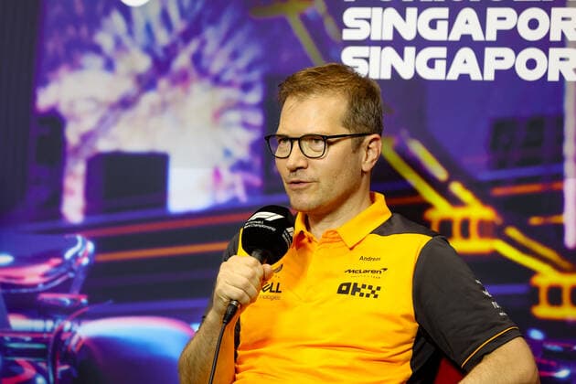 SEIDL Andreas, Team Principal of McLaren F1 Team, portrait during the Formula 1 Singapore Airlines Singapore Grand Prix 2022, 17th round of the 2022 FIA Formula One World Championship, WM, Weltmeisterschaft from September 30 to October 02, 2022 on the Marina Bay Street Circuit, in Singapore - F1 - SINGAPORE GRAND PRIX 2022 DPPI Panoramic  AV6_4311