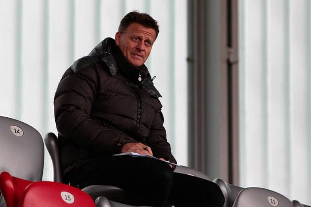 A-Junioren Bundesliga Sued Suedwest FC Bayern Muenchen U19 - TSG Hoffenheim U19 01.10.2022 Christian Woerns besucht das Spiel der A-Junioren am FC Bayern Campus