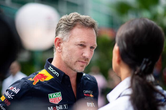 Christian Horner (Oracle Red Bull Racing, Teamchef), SIN, Formel 1 Grand Prix von Singapur, Marina Bay Circuit, Qualifying, 01.10.2022 SIN, Formel 1 Grand Prix von Singapur, Marina Bay Circuit, Qualifying, 01.10.2022 Singapur Copyright: xEibner Memmlerx EP_MMR