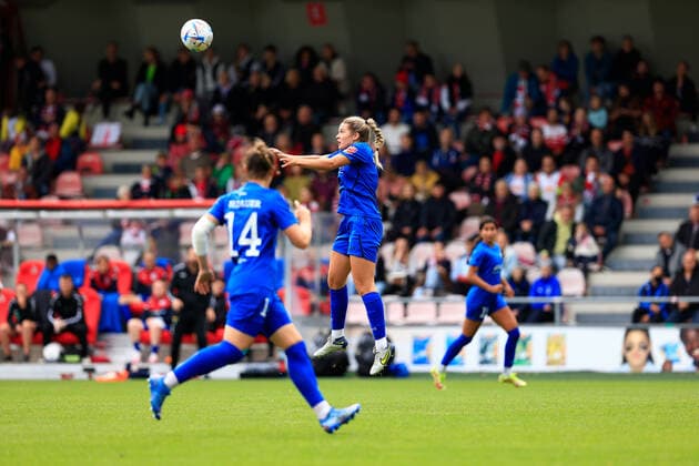 Flyeralarm Frauen Bundesliga 2022-2023, 1. FC Köln - 1. FFC Turbine Potsdam Irena Kuznezov (TP, 4) Köln Franz-Kremer-Stadion, Rasenplatz NRW Deutschland