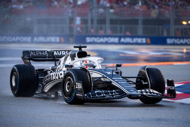 Pierre Gasly (Scuderia AlphaTauri 10) im AT03, SIN, Formel 1 Grand Prix von Singapur, Marina Bay Circuit, 3. Freies Training, 01.10.2022 SIN, Formel 1 Grand Prix von Singapur, Marina Bay Circuit, 3. Freies Training, 01.10.2022 Singapur Copyright: xEibner Memmlerx EP_MMR