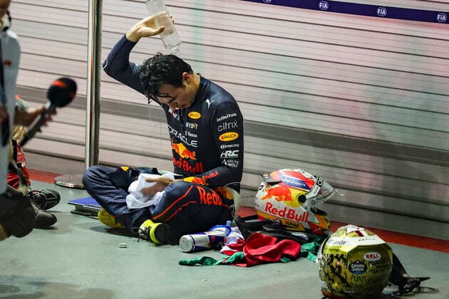 11 Sergio Perez (MEX, Oracle Red Bull Racing), F1 Grand Prix of Singapore at Marina Bay Street Circuit on October 2, 2022 in Singapore, Singapore. (Photo by HOCH ZWEI) Singapore Singapore