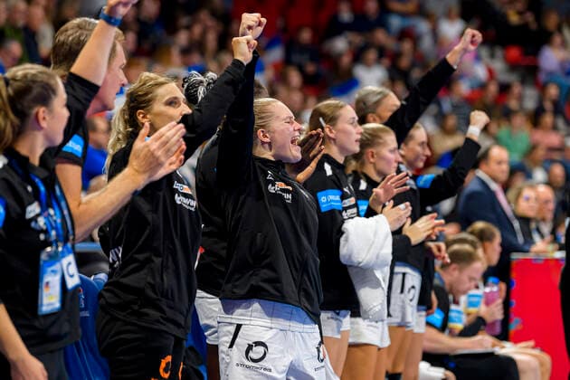Handball, Frauen: Länderspiel Frankreich - Deutschland Lisa Antl (Deutschland Dortmund) Jubel Freude Emotion Nancy Palais des Sports Jean Weille Frankreich