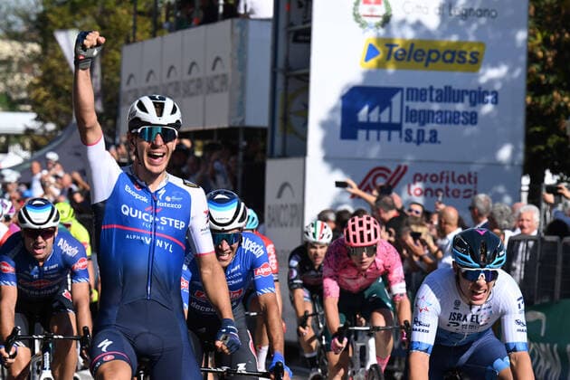 Bilder des Jahres, Sport 10 Oktober Sport Themen der Woche KW40 Sport Bilder des Tages 03-10-2022 Coppa Bernocchi; 2022, Quick Step - Alpha Vinyl; Ballerini, Davide; Legnano; 