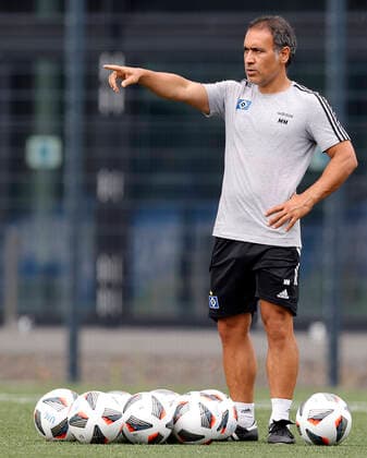 B-Junioren Regionalliga Saison 2021-2022 Trainingsauftakt Co-Trainer Mehdi Mahdavikia (Hamburger SV U16) -