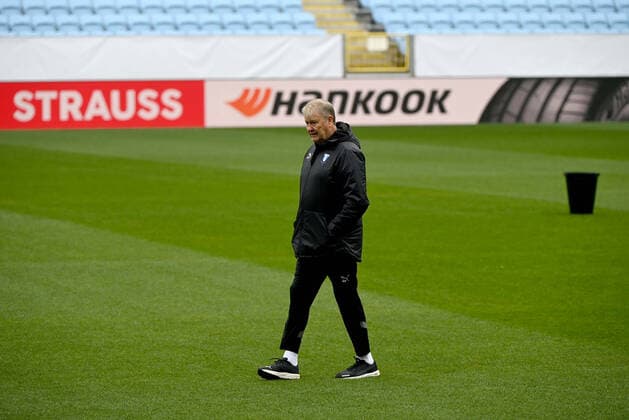 Fussball, Herren, Saison 2022 2023, Europa League, Malmö FF - 1. FC Union Berlin (Gruppenphase, Gruppe D, 3. Spieltag), Training von Malmö am Tag vor dem Spiel im Eleda Stadium, Age Hareide (Malmö FF), 05.10. 2022, Copyright: xMatthiasxKochx