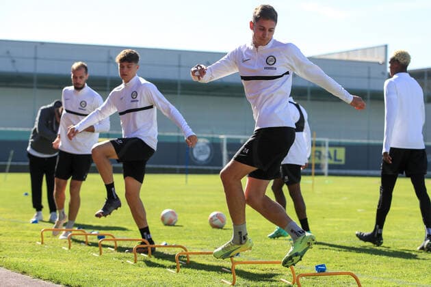 SOCCER - UEFA EL, Sturm vs Lazio, preview GRAZ,AUSTRIA,05.OCT.22 - SOCCER - UEFA Europa League, SK Sturm Graz vs SS Lazio Roma, preview, training Sturm. Image shows Sandro Ingolitsch (Sturm).  GEPAxpictures xMarioxBuehner
