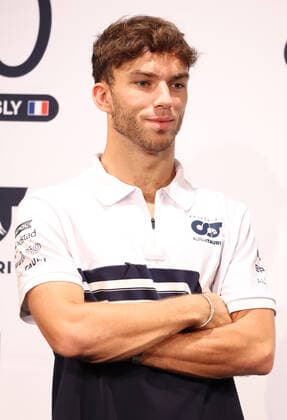 October 5, 2022, Tokyo, Japan - Scuderia Alpha Tauri Formula-1 driver Pierre Gasly of France poses for photo at a press conference, PK, Pressekonferenz in Tokyo on Wednesday, October 5, 2022. Formula-1 Japan Grand Prix will be held at the Suzuka circuit on October 9. Noxthirdxpartyxsales  (200427183)