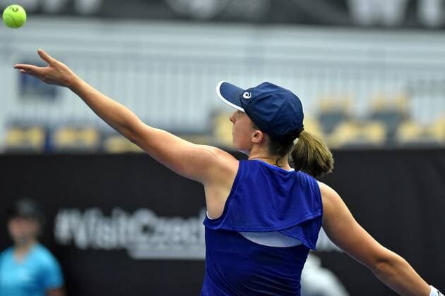 2022.10.05 Ostrava Tenis ziemny, turniej kobiet, turniej WTA, Tennis Damen Ostrawa, AGEL Open 2022 Iga Swiatek - Ajla Tomljanovic N z Iga Swiatek Foto Krzysztof Porebski PressFocus 2022.10.05 Ostrava Tennis, women, WTA tournament Ostrava AGEL Open 2022 Iga Swiatek - Ajla Tomljanovic Iga Swiatek Credit: Krzysztof Porebski PressFocus NEWSPIX.PL --- Newspix.pl  20221005PF_KP030