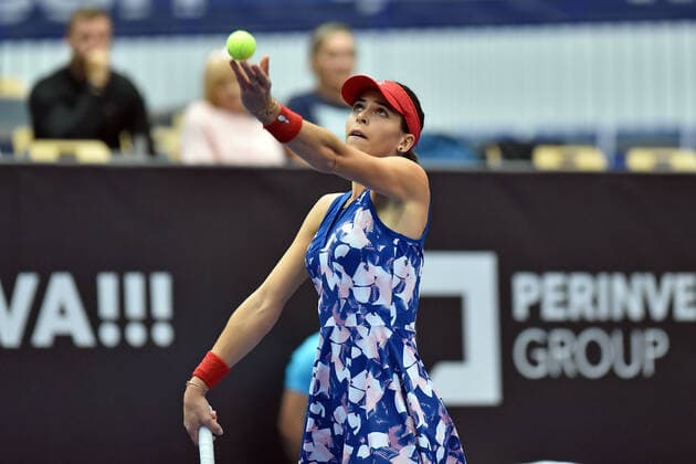 2022.10.05 Ostrava Tenis ziemny, turniej kobiet, turniej WTA, Tennis Damen Ostrawa, AGEL Open 2022 Iga Swiatek - Ajla Tomljanovic N z Ajla Tomljanovic Foto Krzysztof Porebski PressFocus 2022.10.05 Ostrava Tennis, women, WTA tournament Ostrava AGEL Open 2022 Iga Swiatek - Ajla Tomljanovic Ajla Tomljanovic Credit: Krzysztof Porebski PressFocus NEWSPIX.PL --- Newspix.pl  20221005PF_KP024
