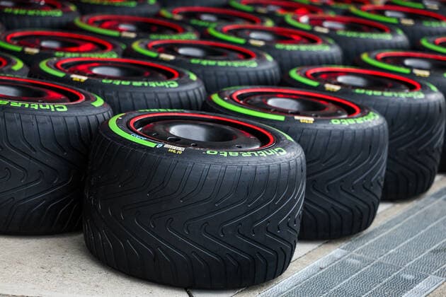 Pirelli intermediate tyres during the Formula 1 Honda Japanese Grand Prix 2022, 18th round of the 2022 FIA Formula One World Championship, WM, Weltmeisterschaft from Octobre 7 to 9, 2022 on the Suzuka International Racing Course, in Suzuka, Mie Prefecture, Japan - F1 - JAPANESE GRAND PRIX 2022 DPPI Panoramic  20221006_G00D7335