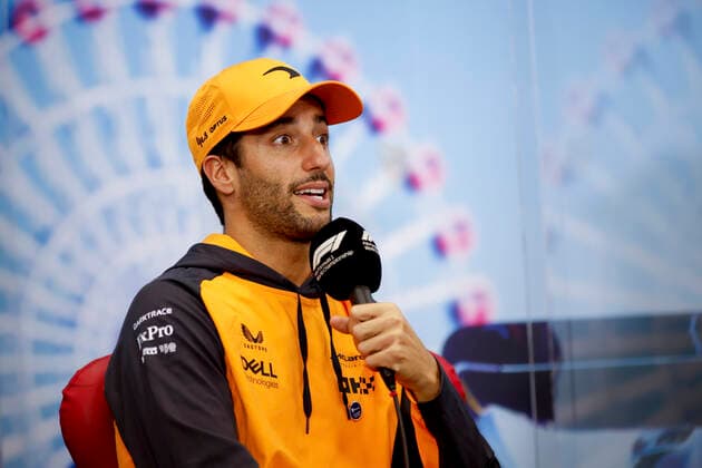 3 Daniel Ricciardo (AUS, McLaren F1 Team), F1 Grand Prix of Japan at Suzuka International Racing Course on October 6, 2022 in Suzuka, Japan. (Photo by HOCH ZWEI) Suzuka Japan