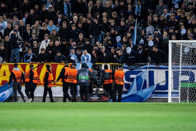 221006 during the UEFA Europa League match between Malmö FF and Union Berlin on October 6, 2022 in Malmö. Photo: Petter Arvidson BILDBYRAN kod PA PA0409 fotboll football soccer fotball uefa europa league malmö ff union berlin bbeng Copyright: PETTERxARVIDSON BB221006PA066