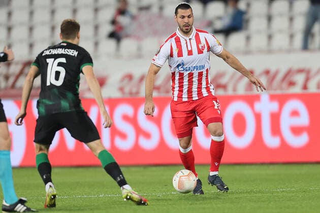 CRVENA ZVEZDA vs FERENCVAROS ALEKSANDAR DRAGOVIC football Crvena zvezda vs Ferencvaros UEFA Europa league Rajko Mitic stadium, Belgrad 06.10.2022. Foto: FOOTBALL, UEFA EUROPA LEAGUE, CRVENA ZVEZDA, RED STAR, FERENCVAROS Belgrade Rajko Mitic stadium Serbia Copyright: xMarkoxMetlas xMNxPressx
