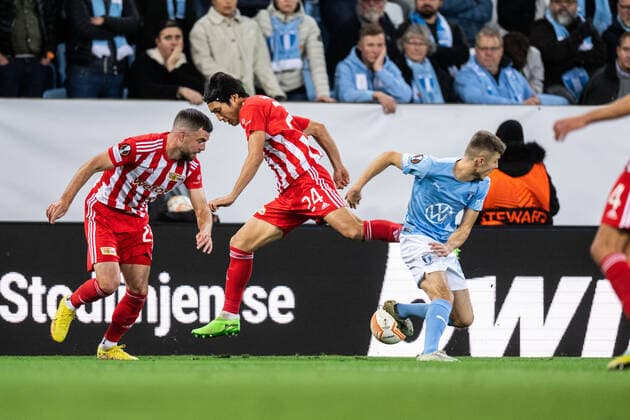 221006 Genki Haraguchi of Union Berlin during the UEFA Europa League match between Malmö FF and Union Berlin on October 6, 2022 in Malmö. Photo: Petter Arvidson BILDBYRAN kod PA PA0409 fotboll football soccer fotball uefa europa league malmö ff union berlin bbeng Copyright: PETTERxARVIDSON BB221006PA152