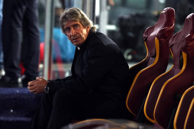 ROME, Italy - 06.10.2022: Manuel Pellegrini (coach manager Betis) during the UEFA Europe League group C match between AS Roma and Real Betis Seville at the Olympic Stadium on October 10, 2022 in Rome, Italy.  Copyright: xMarcoxIacobuccix xipa-agency.netx xMarcoxIacobuccix 0