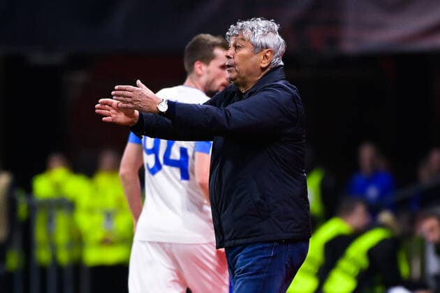 Mircea Lucescu ( entraineur Dynamo Kiev ) - FOOTBALL : Rennes vs Dynamo Kiev - Ligue Europa - 06 10 2022 FedericoPestellini Panoramic 