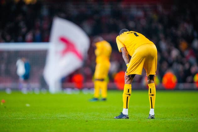 UEFA Europa League 2022 2023 Arsenal Bodo Glimt London, England 20221006 Bodo Glimts Amahl Pellegrino after the Europa League group stage match between Arsenal and Bodo Glimt at the Emirates Stadium Photo Beate Oma Dahle NTB London England  Copyright: xBeatexOmaxDahlex xNTBx EDITORIAL USE ONLY. RESTRICTED USE FOR BETTING COMPANIES