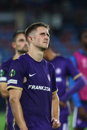 SOCCER - UEFA ECL, Villarreal vs A.Wien VILLARREAL,SPAIN,06.OCT.22 - SOCCER - UEFA Europa Conference League, Villarreal CF vs FK Austria Wien. Image shows the disappointment of Reinhold Ranftl (A.Wien).  GEPAxpictures xArminxRauthner