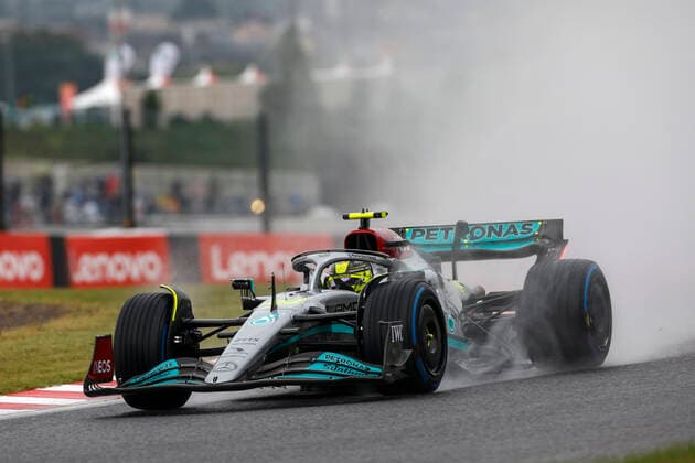 44 Lewis Hamilton (GBR, Mercedes-AMG Petronas F1 Team), F1 Grand Prix of Japan at Suzuka International Racing Course on October 7, 2022 in Suzuka, Japan. (Photo by HOCH ZWEI) Suzuka Japan