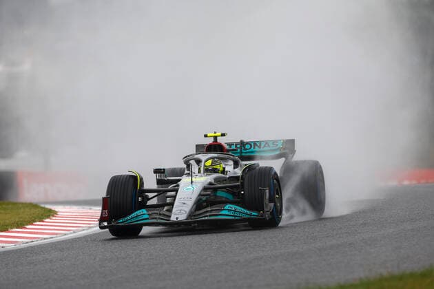 44 Lewis Hamilton (GBR, Mercedes-AMG Petronas F1 Team), F1 Grand Prix of Japan at Suzuka International Racing Course on October 7, 2022 in Suzuka, Japan. (Photo by HOCH ZWEI) Suzuka Japan
