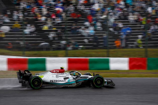44 Lewis Hamilton (GBR, Mercedes-AMG Petronas F1 Team), F1 Grand Prix of Japan at Suzuka International Racing Course on October 7, 2022 in Suzuka, Japan. (Photo by HOCH ZWEI) Suzuka Japan