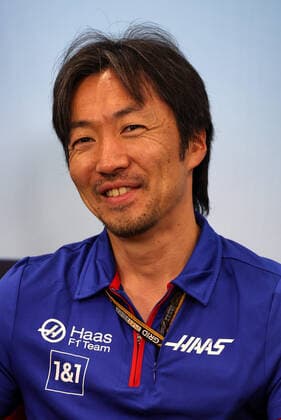 Ayao Komatsu (JPN) Haas F1 Team Race Engineer, portrait, in the FIA press conference, PK, Pressekonferenz during the Formula 1 Honda Japense Grand Prix 2022, 18th round of the 2022 FIA Formula One World Championship, WM, Weltmeisterschaft from Octobre 7 to 9, 2022 on the Suzuka International Racing Course, in Suzuka, Mie Prefecture, Japan - F1 - JAPANESE GRAND PRIX 2022 DPPI Panoramic  JAPAN_PRESS_CONF_SATURDAY_22