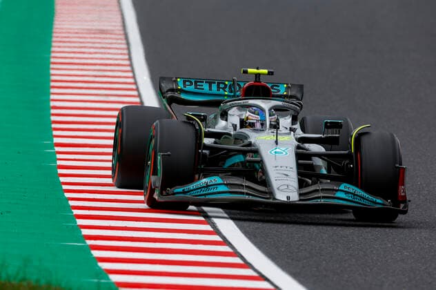 44 Lewis Hamilton (GBR, Mercedes-AMG Petronas F1 Team), F1 Grand Prix of Japan at Suzuka International Racing Course on October 8, 2022 in Suzuka, Japan. (Photo by HOCH ZWEI) Suzuka Japan