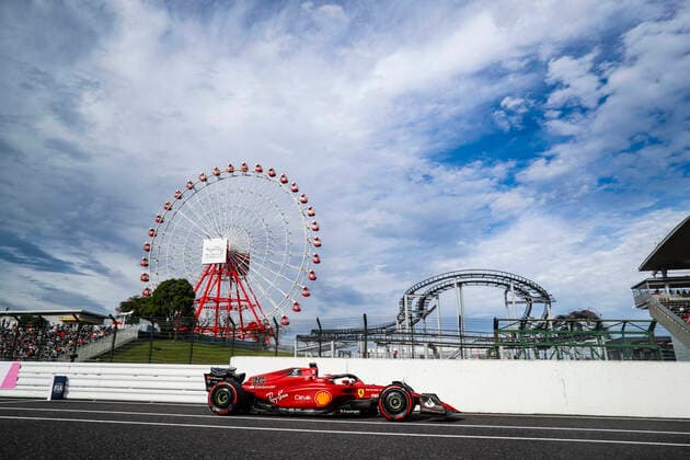 16 Charles Leclerc (MCO, Scuderia Ferrari), F1 Grand Prix of Japan at Suzuka International Racing Course on October 8, 2022 in Suzuka, Japan. (Photo by HOCH ZWEI) Suzuka Japan