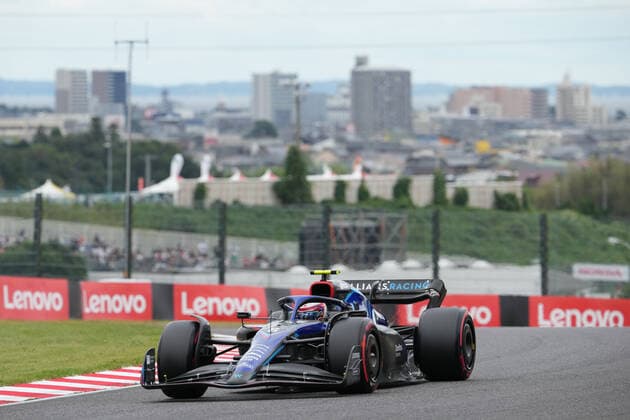 (221008) -- SUZUKA, Oct. 8, 2022 -- Williams Canadian driver Nicholas Latifi competes during the third practice session of the Formula One Japan Grand Prix held at the Suzuka Circuit in Suzuka City, Japan, on Oct. 8, 2022. ) (SP)JAPAN-SUZUKA-F1-JAPAN GRAND PRIX-3RD PRACTICE ZhangxXiaoyu 