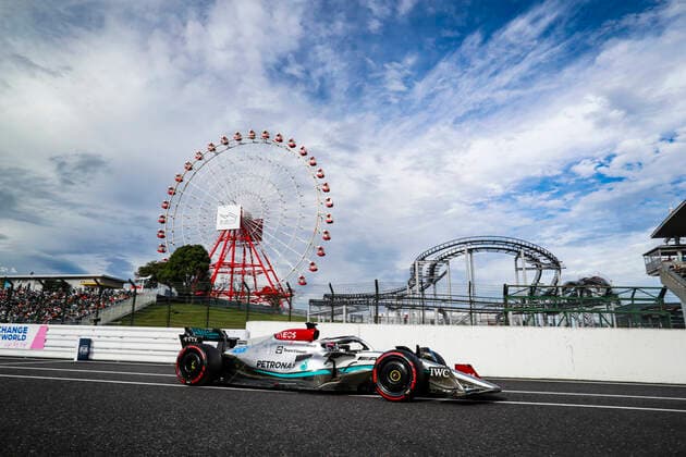 63 George Russell (GBR, Mercedes-AMG Petronas F1 Team), F1 Grand Prix of Japan at Suzuka International Racing Course on October 8, 2022 in Suzuka, Japan. (Photo by HOCH ZWEI) Suzuka Japan