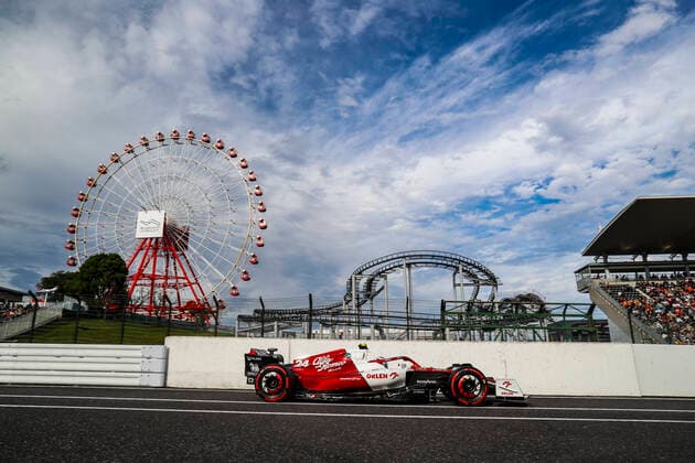 24 Guanyu Zhou (CHN, Alfa Romeo F1 Team ORLEN), F1 Grand Prix of Japan at Suzuka International Racing Course on October 8, 2022 in Suzuka, Japan. (Photo by HOCH ZWEI) Suzuka Japan