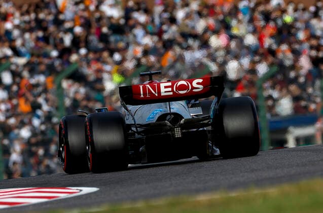 63 George Russell (GBR, Mercedes-AMG Petronas F1 Team), F1 Grand Prix of Japan at Suzuka International Racing Course on October 8, 2022 in Suzuka, Japan. (Photo by HOCH ZWEI) Suzuka Japan
