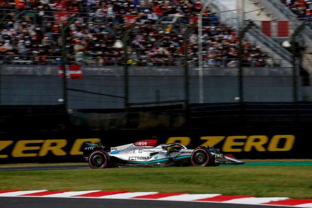 63 George Russell (GBR, Mercedes-AMG Petronas F1 Team), F1 Grand Prix of Japan at Suzuka International Racing Course on October 8, 2022 in Suzuka, Japan. (Photo by HOCH ZWEI) Suzuka Japan