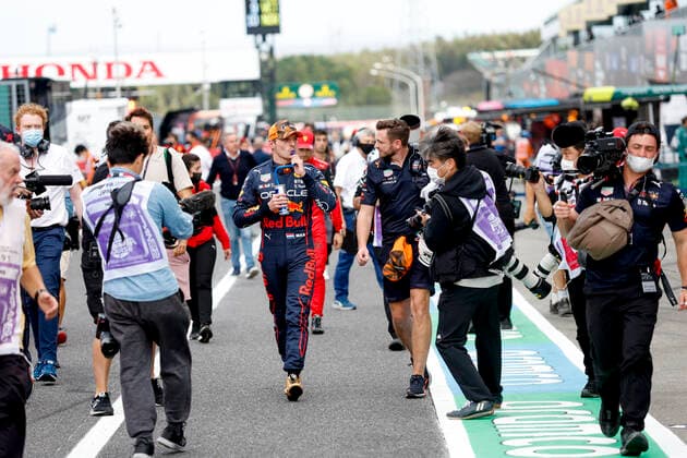 1 Max Verstappen (NLD, Oracle Red Bull Racing), F1 Grand Prix of Japan at Suzuka International Racing Course on October 8, 2022 in Suzuka, Japan. (Photo by HOCH ZWEI) Suzuka Japan