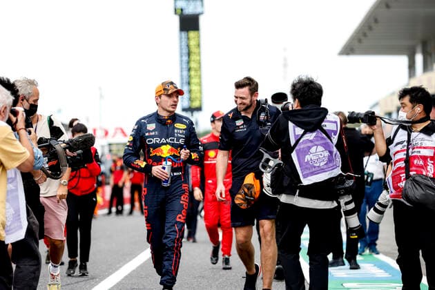 1 Max Verstappen (NLD, Oracle Red Bull Racing), F1 Grand Prix of Japan at Suzuka International Racing Course on October 8, 2022 in Suzuka, Japan. (Photo by HOCH ZWEI) Suzuka Japan