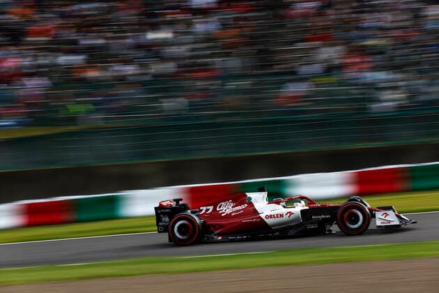 77 Valtteri Bottas (FIN, Alfa Romeo F1 Team ORLEN), F1 Grand Prix of Japan at Suzuka International Racing Course on October 8, 2022 in Suzuka, Japan. (Photo by HOCH ZWEI) Suzuka Japan