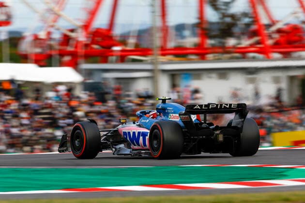 31 Esteban Ocon (FRA, BWT Alpine F1 Team), F1 Grand Prix of Japan at Suzuka International Racing Course on October 8, 2022 in Suzuka, Japan. (Photo by HOCH ZWEI) Suzuka Japan