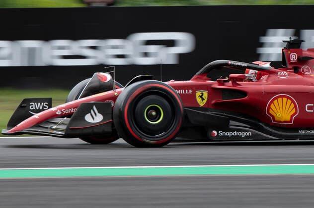October 8, 2022, Suzuka, Mie, Japan: October 8, 2022: Suzuka Circuit, Mie Prefecture, JAPAN: CHARLES LECLERC of Ferrari 16 during Qualifying Day for the Formula 1 Honda Japanese Grand Prix. Max Verstappen of Red Bull Racing qualified in pole position. Motorsports. Suzuka Japan - ZUMAb177 20221008_zap_b177_041 Copyright: xTaidghxBarronx