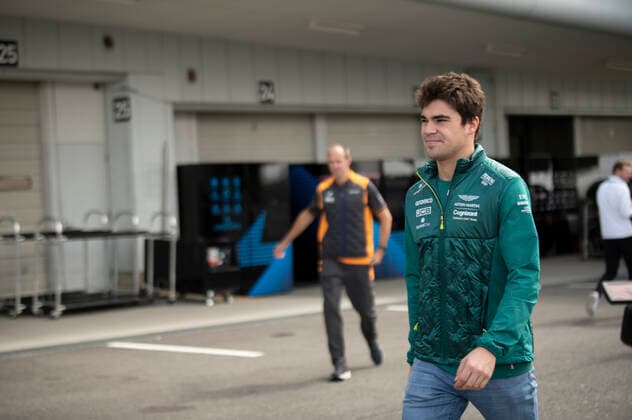 October 8, 2022, Suzuka, Mie, Japan: October 8, 2022: Suzuka Circuit, Mie Prefecture, JAPAN: NICO HULKENBERG of Aston Martin 27 arrives at Qualifying Day for the Formula 1 Honda Japanese Grand Prix. Max Verstappen of Red Bull Racing qualified in pole position. Motorsports. Suzuka Japan - ZUMAb177 20221008_zap_b177_091 Copyright: xTaidghxBarronx