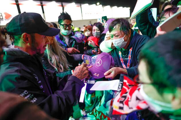 44 Lewis Hamilton (GBR, Mercedes-AMG Petronas F1 Team), F1 Grand Prix of Japan at Suzuka International Racing Course on October 8, 2022 in Suzuka, Japan. (Photo by HOCH ZWEI) Suzuka Japan