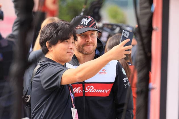 8th October 2022; Suzuka Circuit, Ino, Suzuka City, Mie Prefecture, Japan: FIA F1 Grand Prix of Japan, qualification day; Alfa Romeo F1 Team Orlen, Valtteri Bottas  ActionPlus12433328 Octane