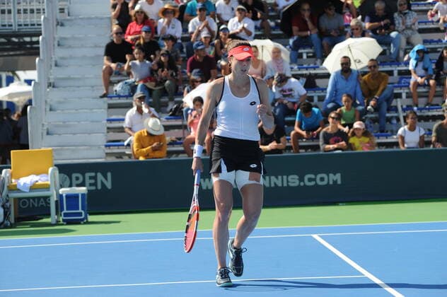 October 8, 2022, Monastir, Tunisia: AlizÅ½ Cornet in action.....AlizÅ½ Cornet (France) vs Veronika Kudermetova (Russia) during the 1 2 Jasmin open Tunisia tennis tournament WTA, Tennis Damen 250) in Monastir in the Sahel (160km south east of Tunis) from October 1 to 9, 2022. Tunisia - ZUMAm107 20221008_zaf_m107_013 Copyright: xChokrixMahjoubx