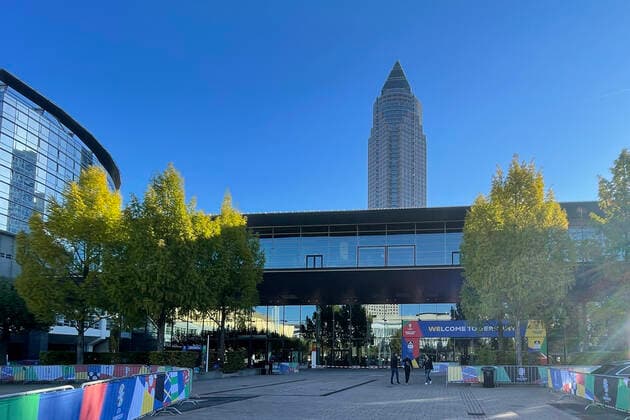 Auslosung der Qualifikationsgruppen zur Europameisterschaft 2024 in der Frankfurter Festhalle - Frankfurt 09.10.2022: EURO2024 Qualifying Draw EM 2024 Auslosung der Qualifikationsgruppen, Festhalle Frankfurt