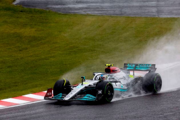 44 Lewis Hamilton (GBR, Mercedes-AMG Petronas F1 Team), F1 Grand Prix of Japan at Suzuka International Racing Course on October 9, 2022 in Suzuka, Japan. (Photo by HOCH ZWEI) Suzuka Japan