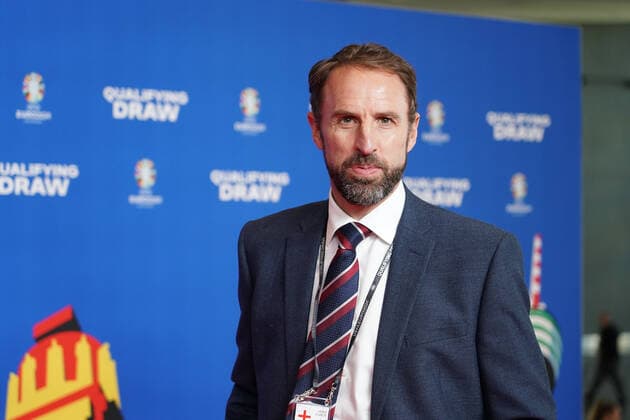 Trainer Gareth Southgate (England)Auslosung der Qualifikationsgruppen zur Europameisterschaft 2024 in der Frankfurter Festhalle - Frankfurt 09.10.2022: EURO2024 Qualifying Draw EM 2024 Auslosung der Qualifikationsgruppen, Festhalle Frankfurt